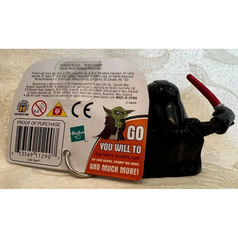 Star Wars Darth Tater Vader Playskool Galactic Heroes Backpack Keychain